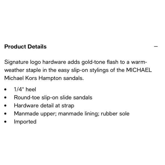 Michael Kors Hampton Flat Sandal - Picture 9 of 9